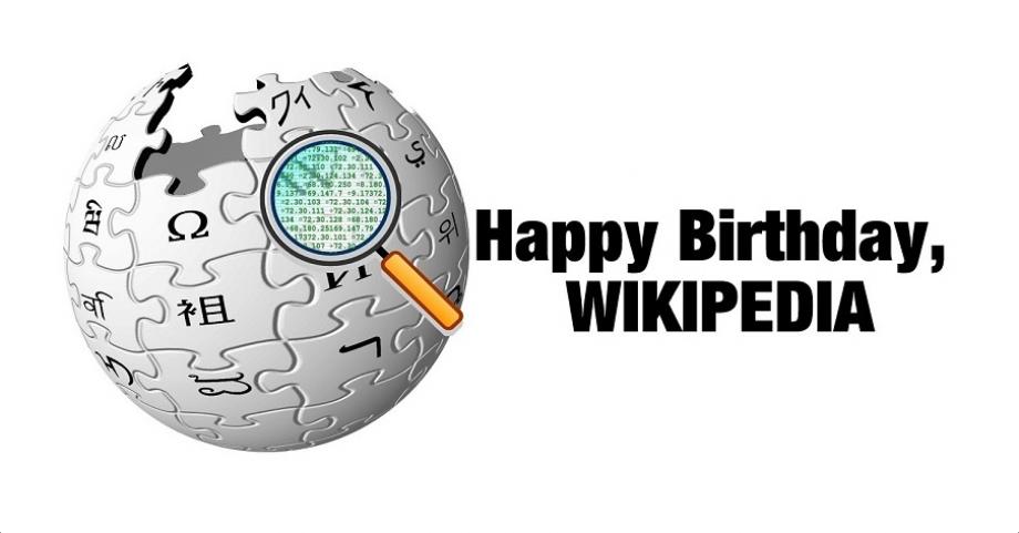 Най-голямата световна енциклопедия - WIKIPEDIA, става на 19 години!