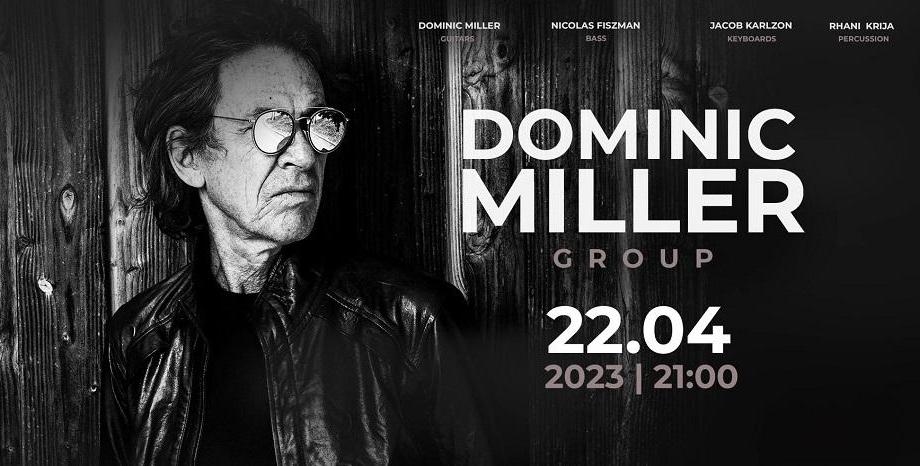 Dominic Miller ще изнесе концерт със своята група в София на 22 април ...
