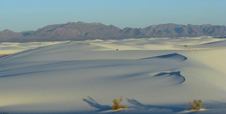 Белите пясъци – една студена пустиня