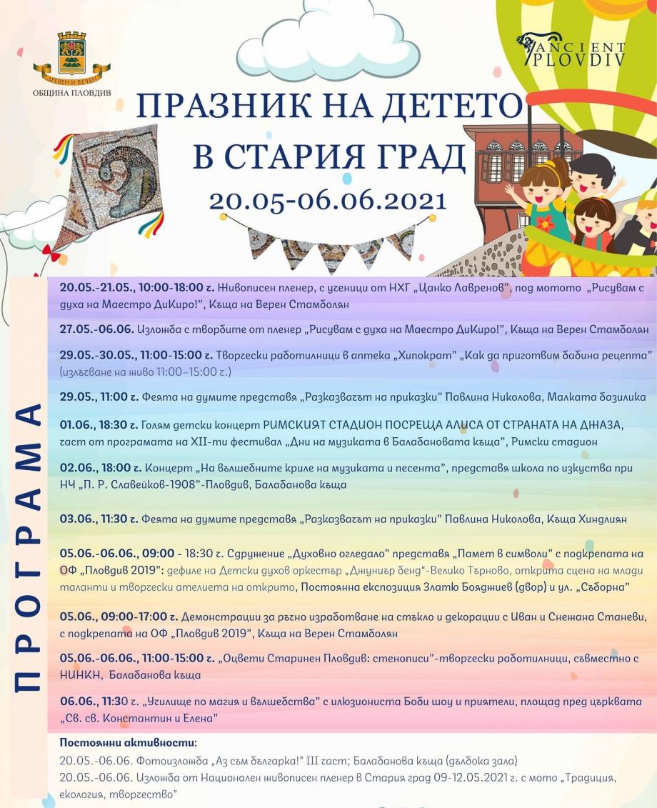 Празник на детето в Старинен Пловдив! | Избери България