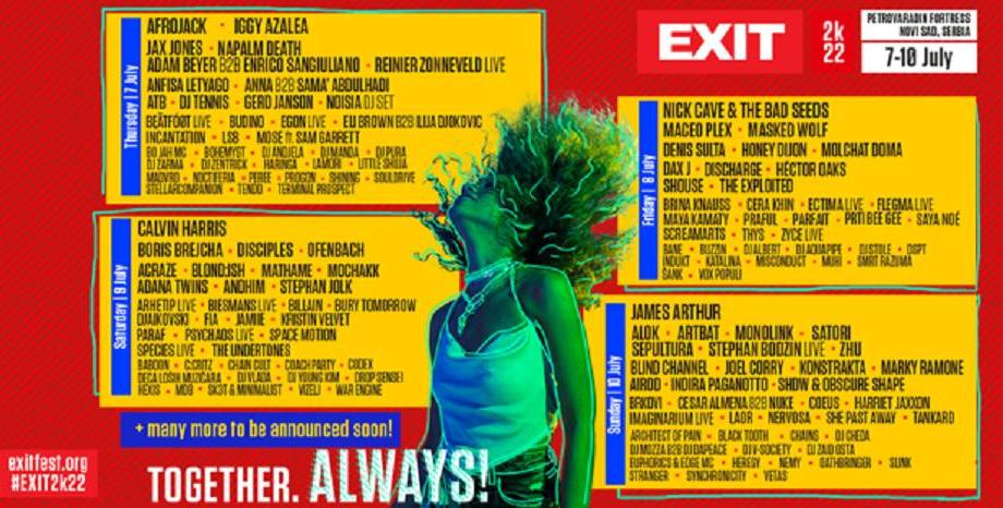 EXIT Festival допълва състава на едно от най-силните си издания някога!