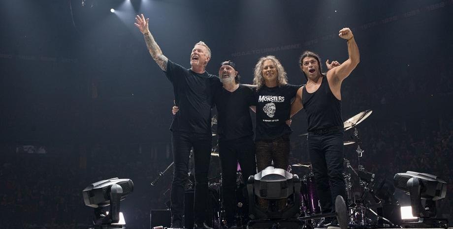 Metallica e най-успешната концертираща група в света на всички времена