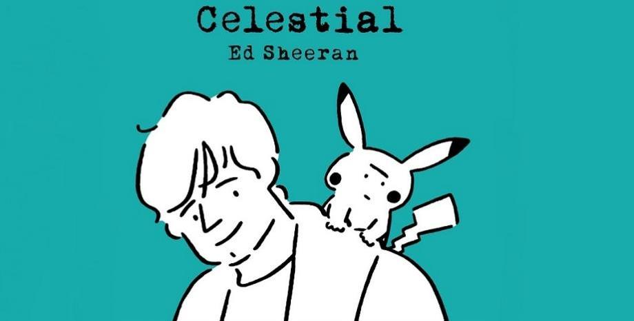 Ed Sheeran се обединява с Pokémon за нова песен и видеоклип - „Celestial“