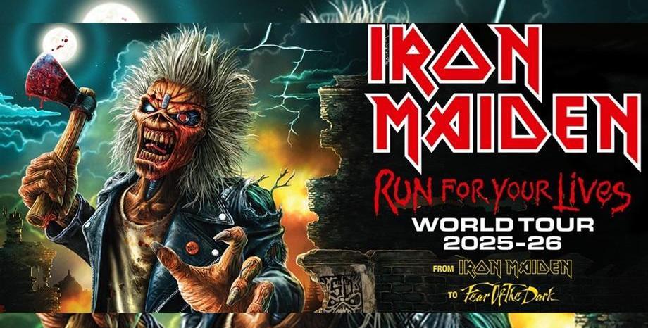 Iron Maiden обявиха световно турне през 2025/2026г. – „Run For Your Lives“