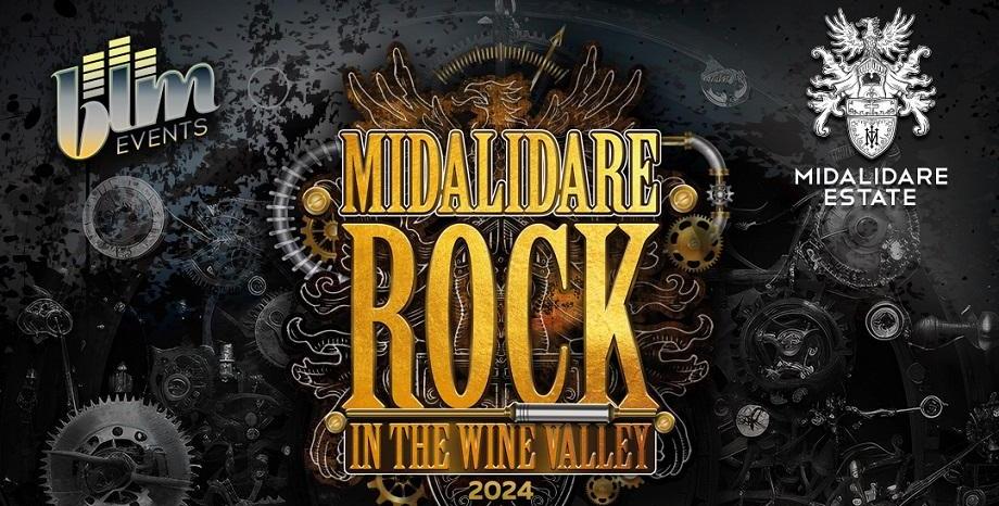 Четвъртото издание на фестивала Midalidare Rock In The Wine Valley ще се проведе на 12, 13 и 14 юли 2024