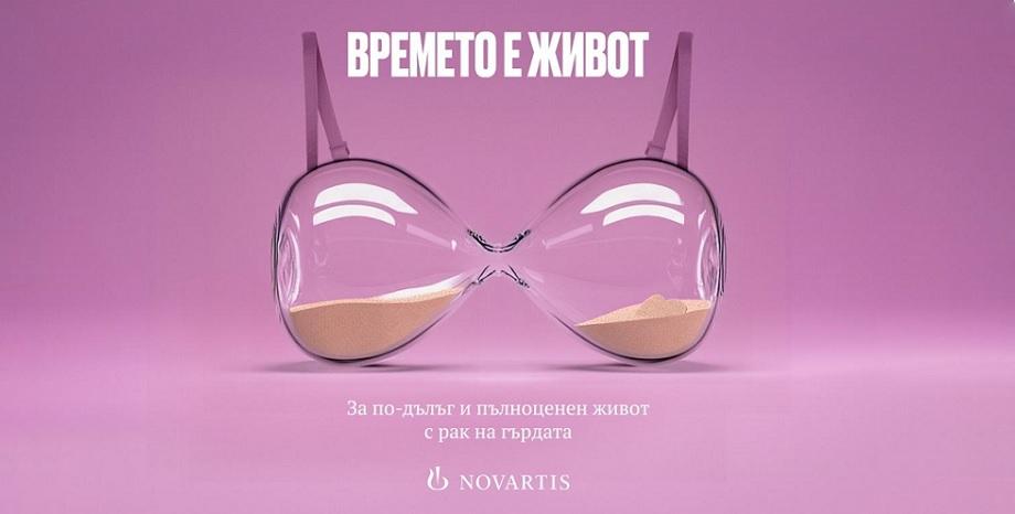 Novartis България стартира традиционната си информационна кампания срещу рака на гърдата