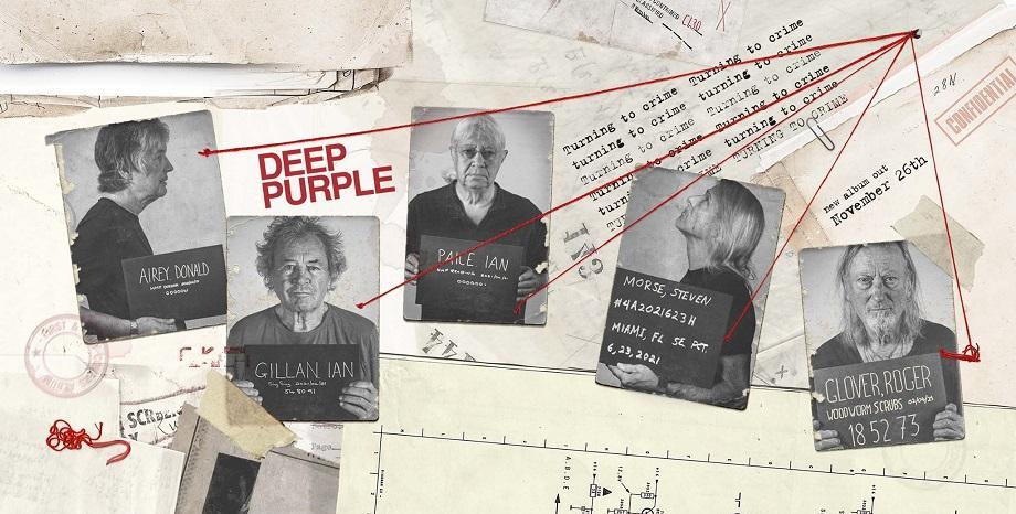 Подробности за новия албум на Deep Purple - „Turning To Crime“