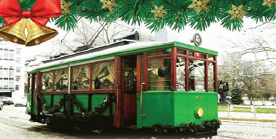 Празничен ретро трамвай и „Коледна феерия“ 2019 в София